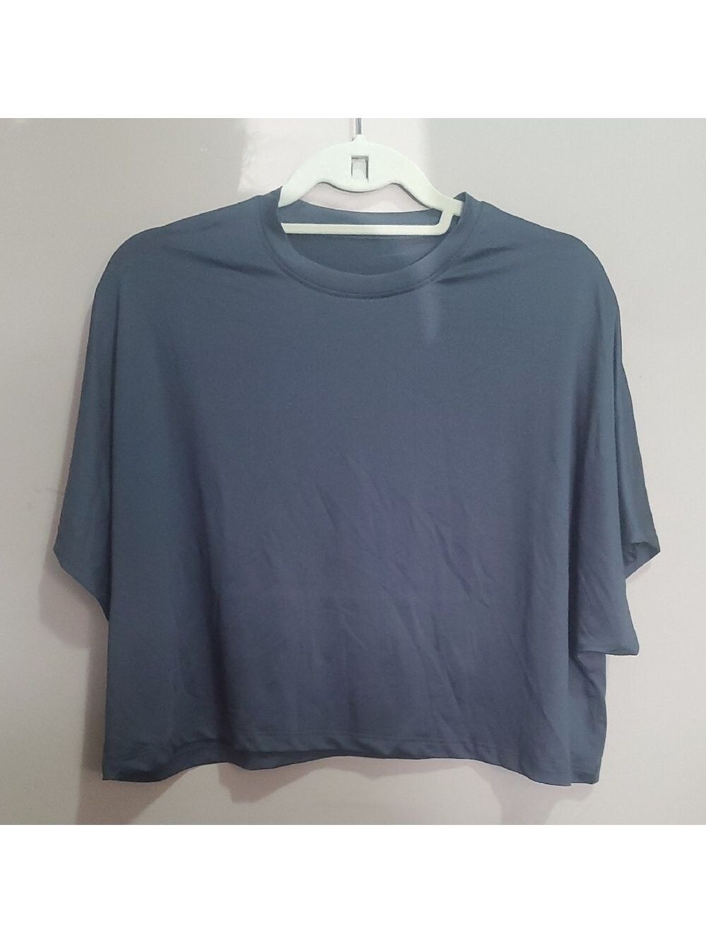 Women's Gray Crop Top Size XXL